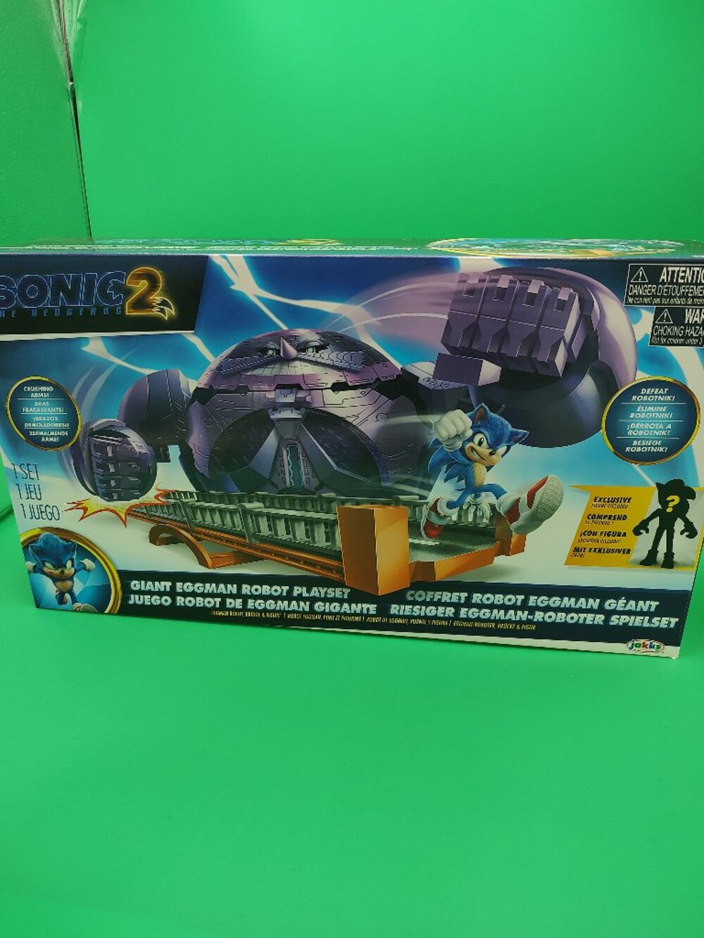Sonic 2 Giant Eggman Robot playset